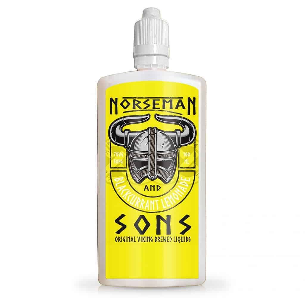 Norseman Blackcurrant Lemonade 100ml Shortfill