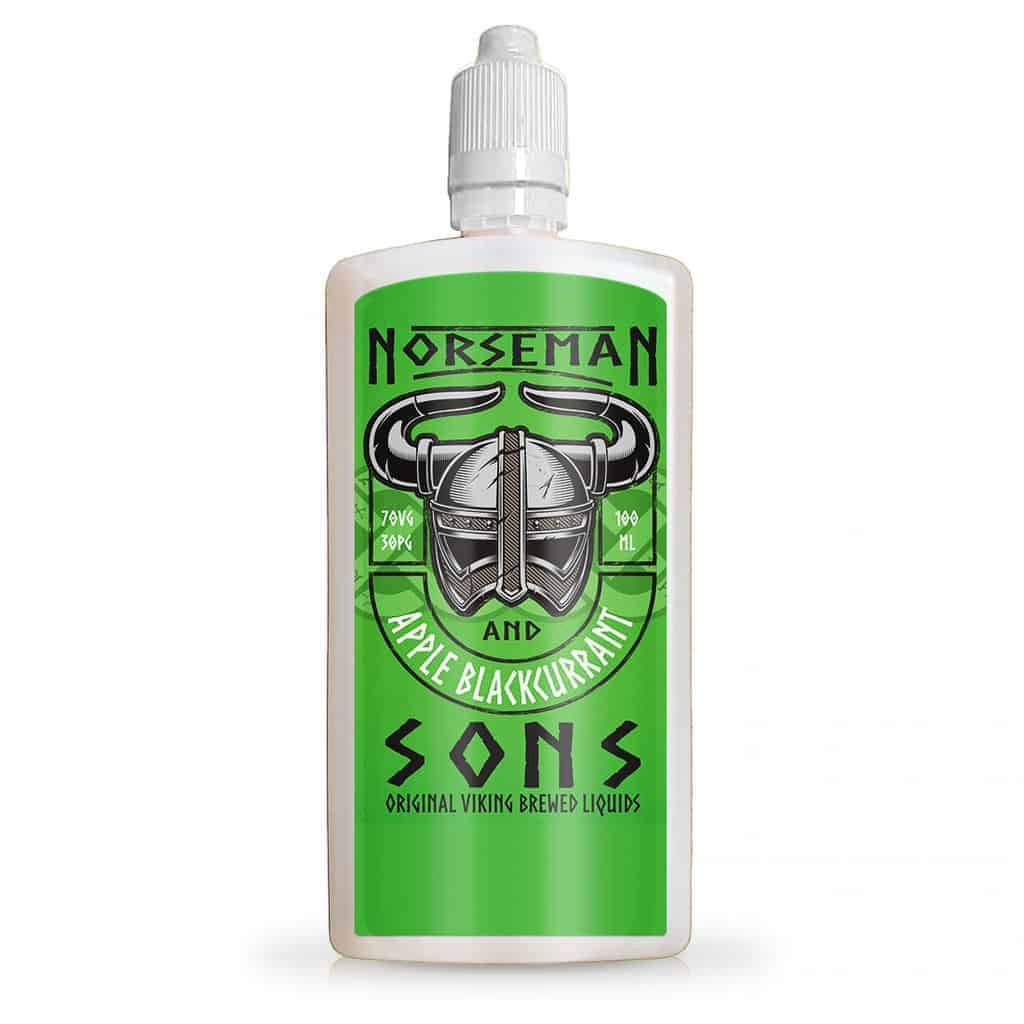 Norseman Apple &amp; Blackcurrant 100ml Shortfill