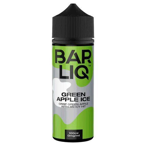 Bar Liq Shortfill 100ml -Green Apple Ice