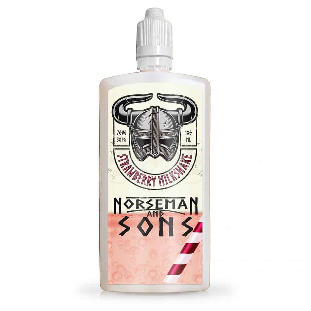 Norseman Milkshakes Strawberry 100ml Shortfill
