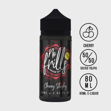No Frills Cherry Slushy 50/50 80ml Shortfill