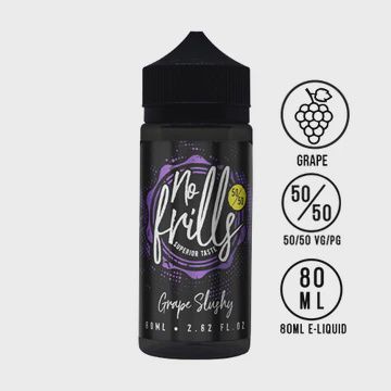 No Frills Grape Slushy 50/50 80ml Shortfill