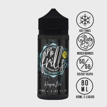 No Frills Heisenbro 50/50 80ml Shortfill