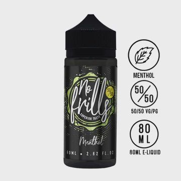 No Frills Menthol 50/50 80ml Shortfill