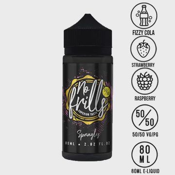 No Frills Spangles 80ml 50/50