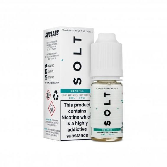 SOLT 20mg Nic Salt -Menthol  10ml