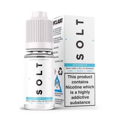SOLT 10mg Nic Salt -Spearmint 10ml