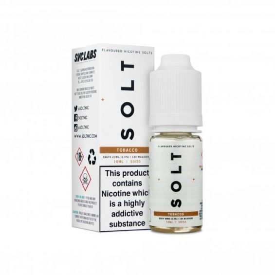 SOLT 20mg Nic Salt -Tobacco 10ml