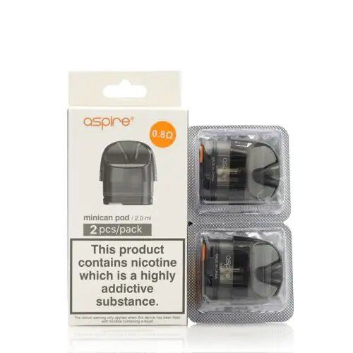 Aspire Minican Replacement pods 0.8