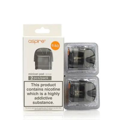 Aspire Minican Replacement pods 0.8
