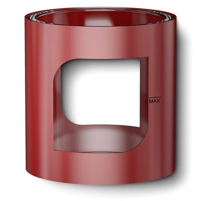 Aspire PockeX Spare Glass Red Gradient