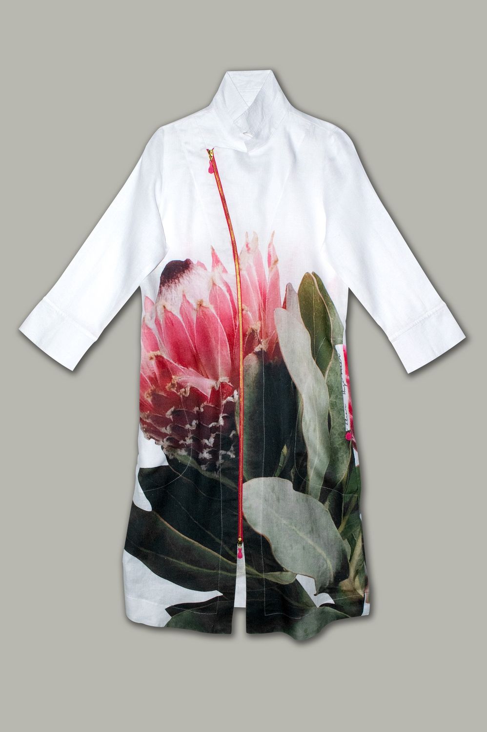 Yoco Dress | Big Print | Linen