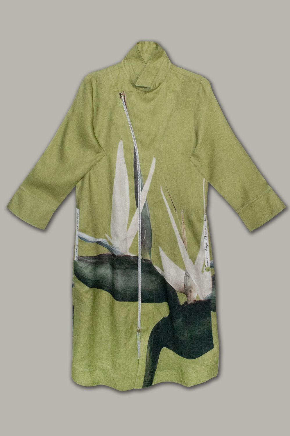 Yoco Dress | Big Print | Linen