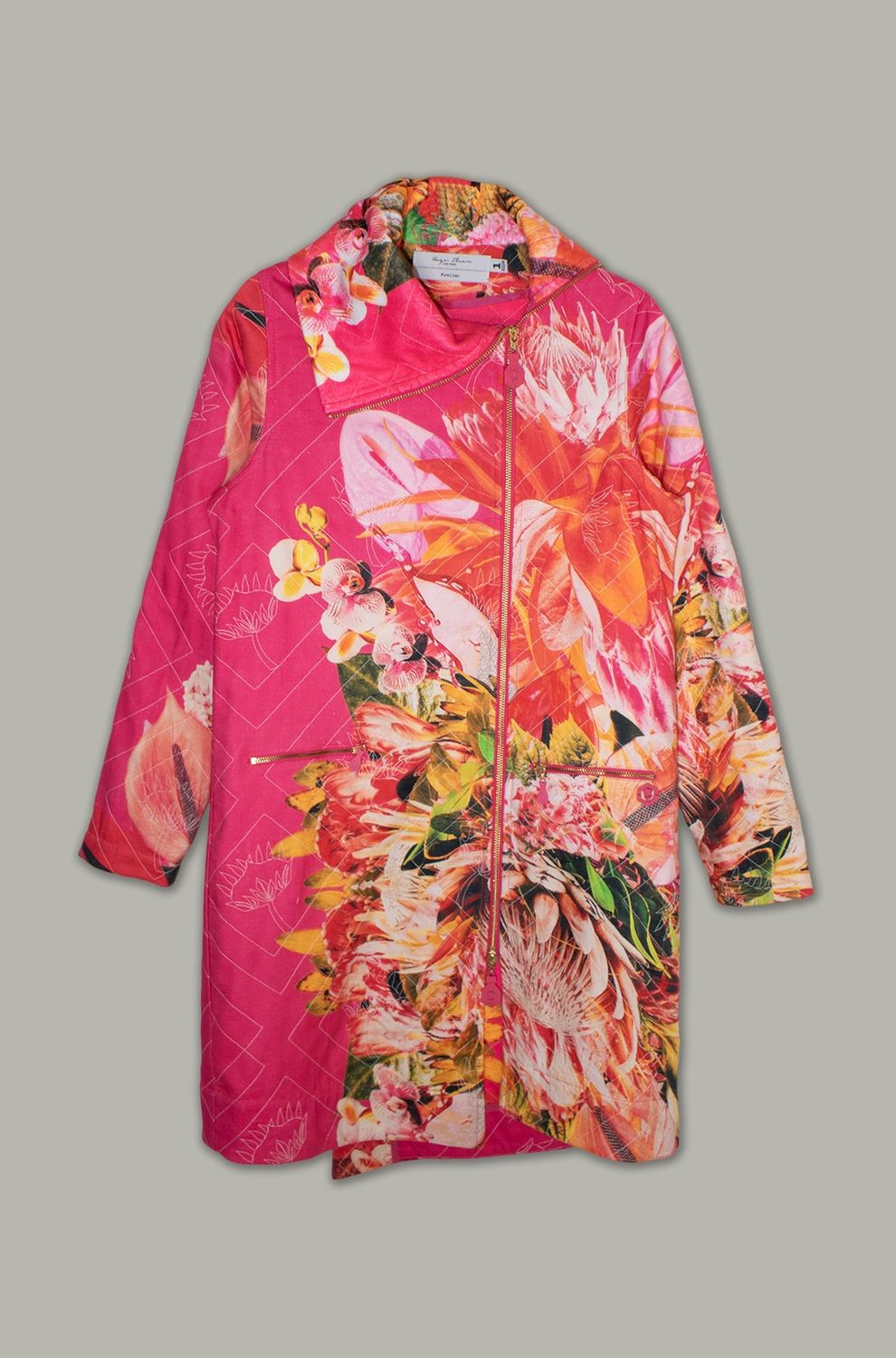 Mini Yoco | All Over Print | Quilted Linen &amp; Fleece