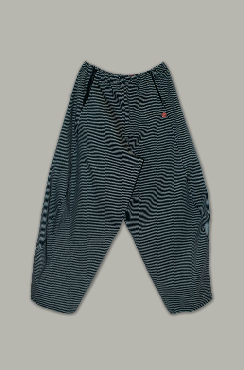 Charmaine Pants | Graphic Print | Denim, Print: Black &amp; White, Size: 0