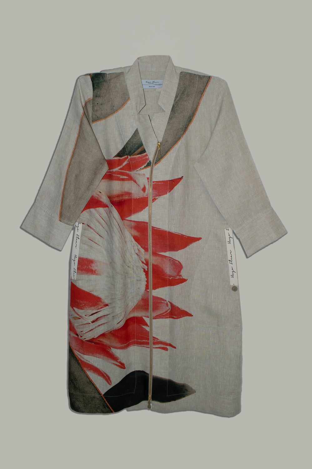 Yoco 2 Dress | printed linen