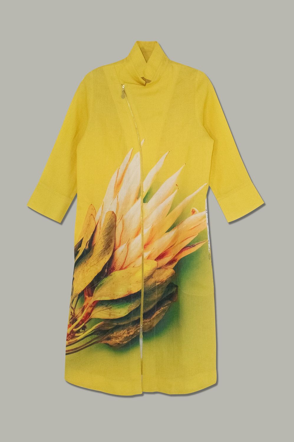 Yoco Dress | Big Print | Linen