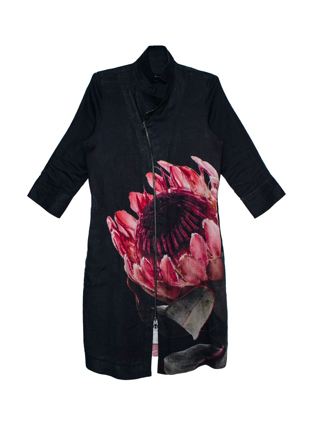 Yoco Dress | Big Print | Linen