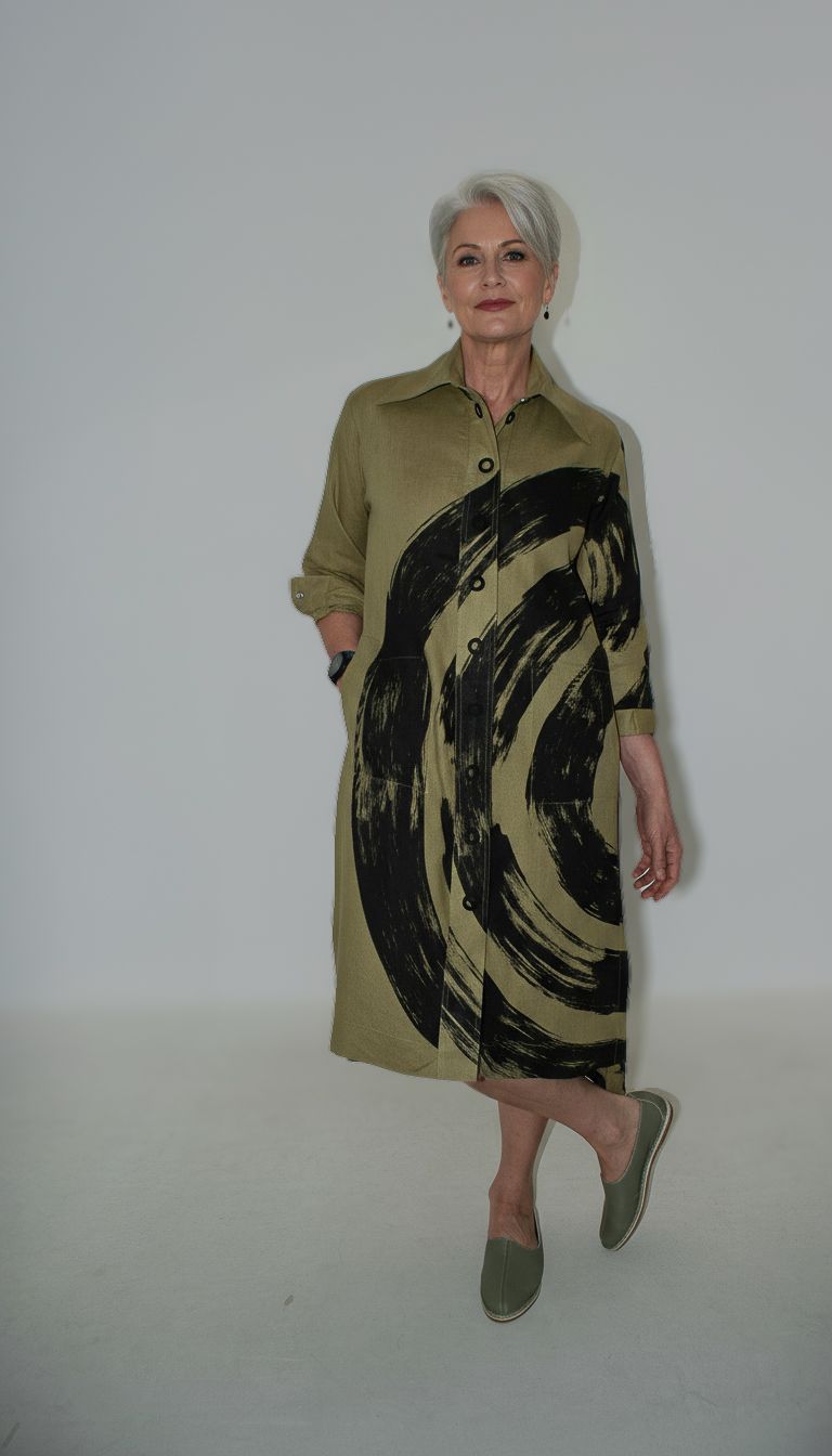 Luna Dress | linen dress