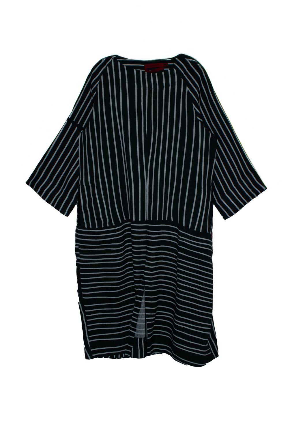 lucinda collection | linda dress | linen, Print: stripe print, Size: 5