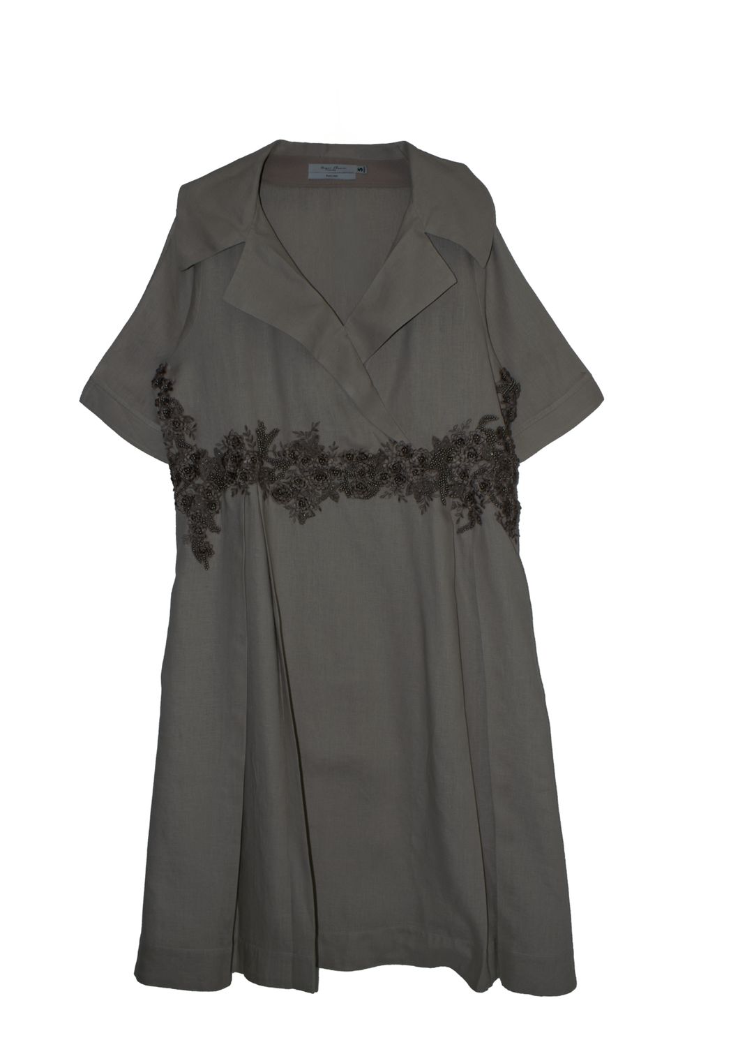 lucinda collection | Antoinette dress | linen, Colour: stone, Size: 5