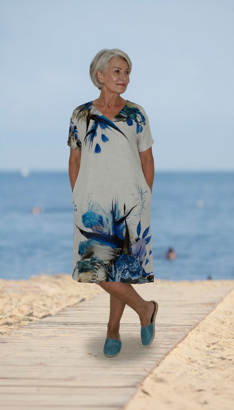 Pamela Dress | Linen