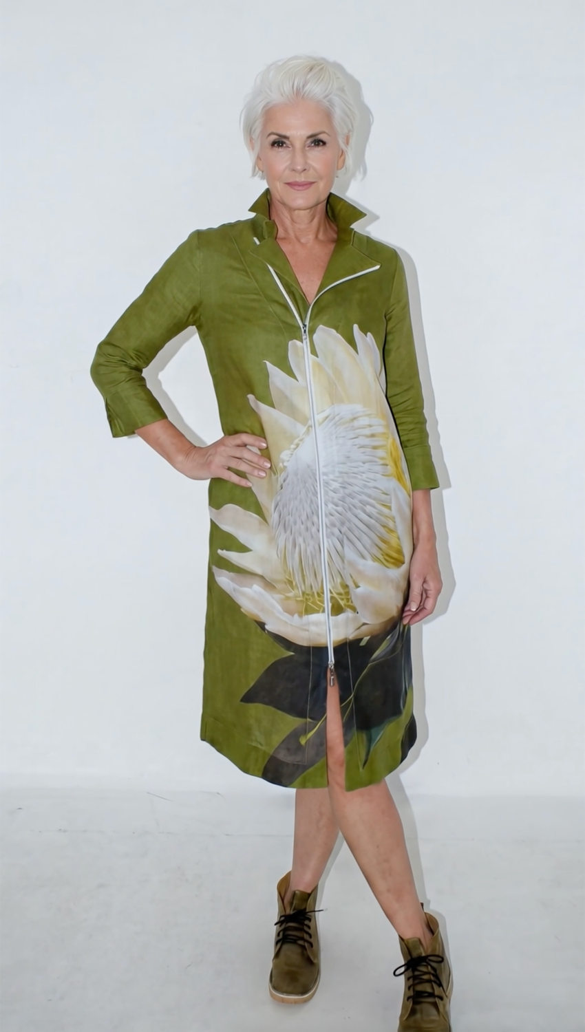 Yoco Dress with big print
