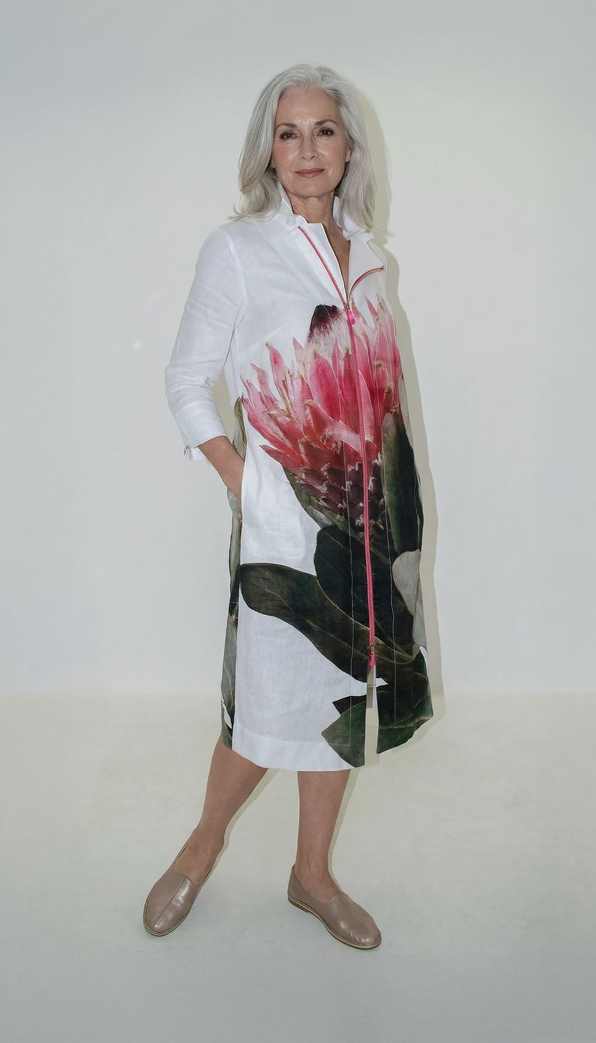 Yoco Dress with big print