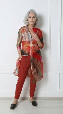 Yoco Dress | Floral Print | Organza