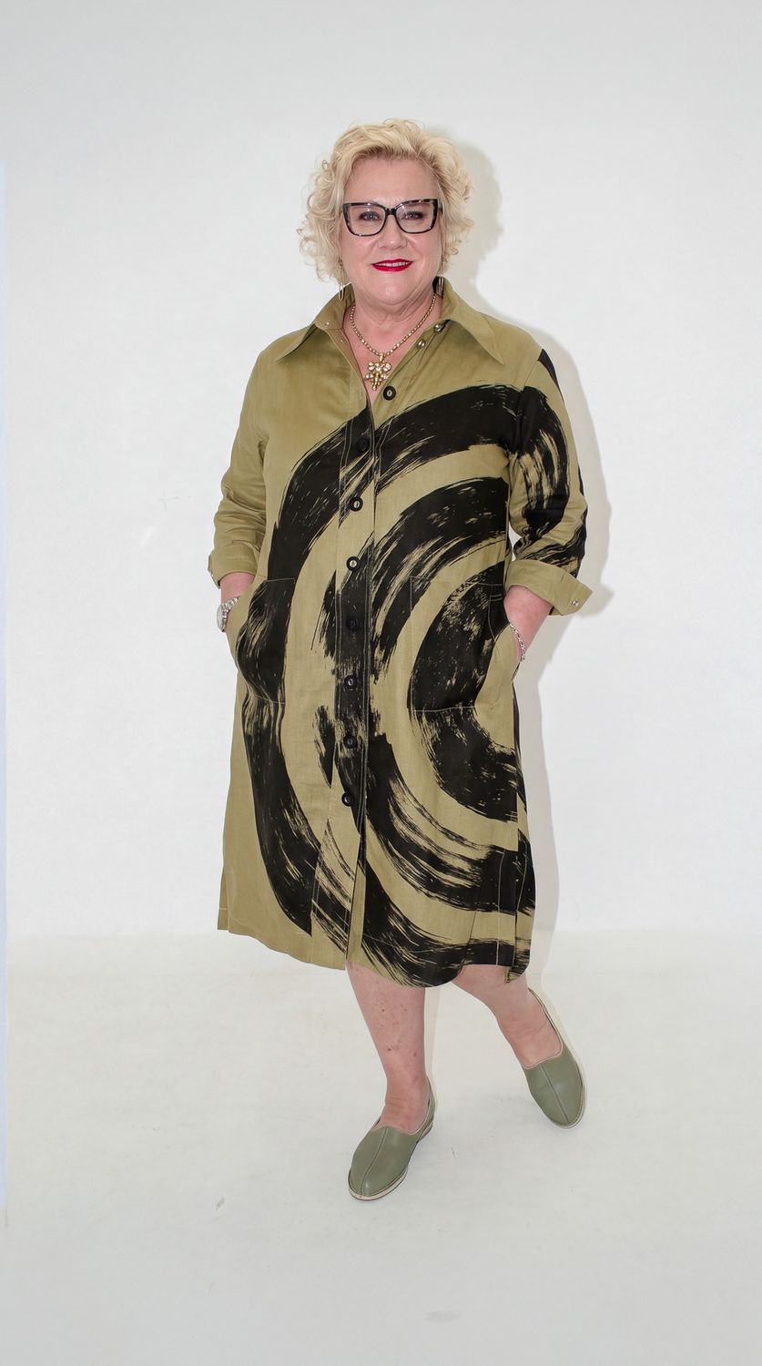 Luna Dress | linen dress