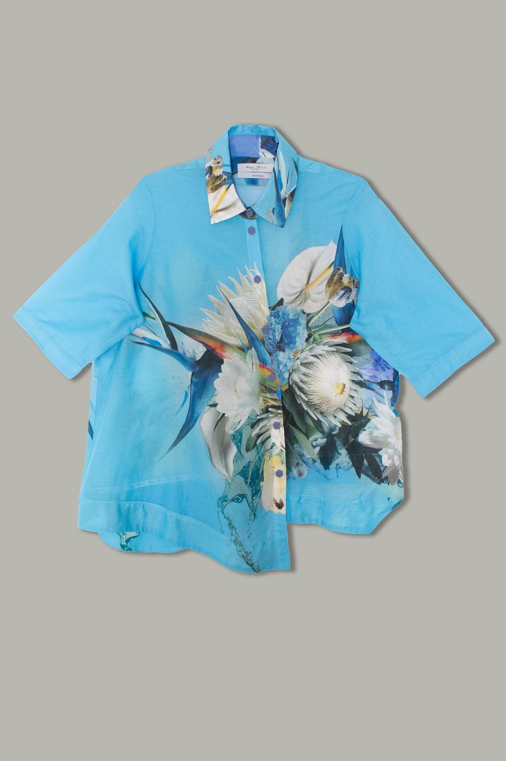 Anja Jacket | Voile, Colour: Sky Blue Strelitzia, Size: 1|2