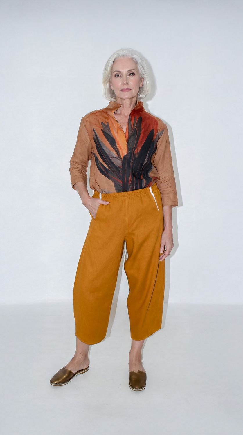 Charmaine Pants, Colour: Gold, Size: 0