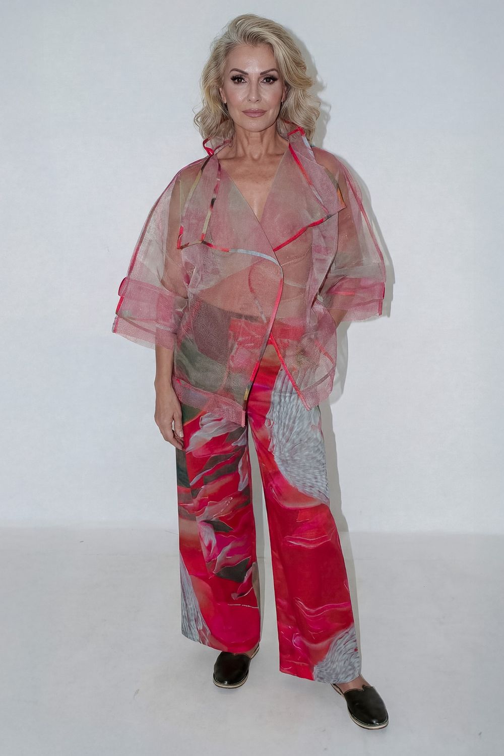 Wanda K Overlay, Print: Watermelon Protea, Size: 1|2