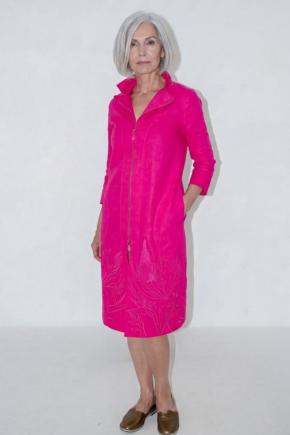 Embroidered Yoco Dress