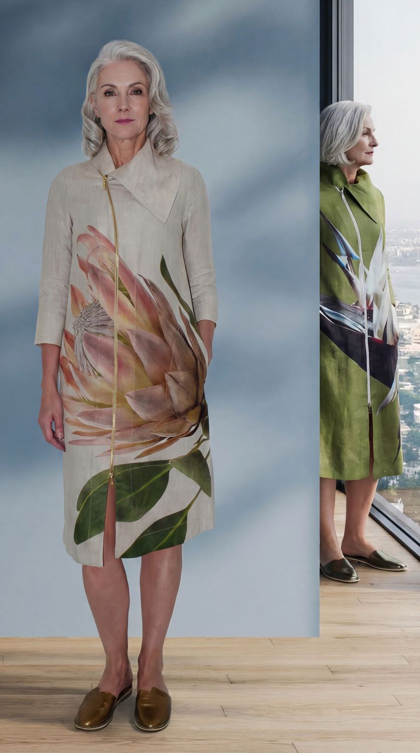 Big collar Yoco Dress