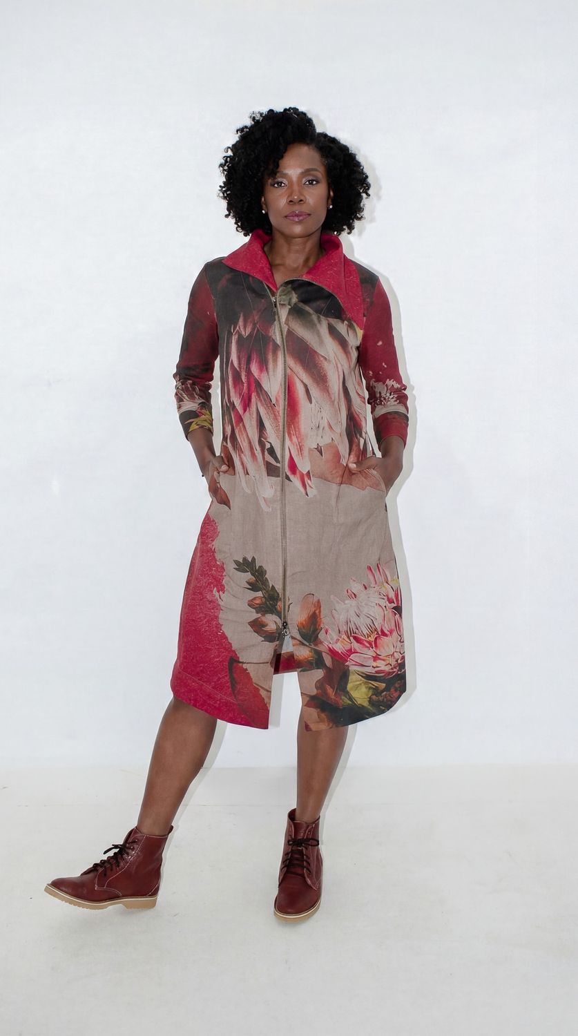 Big collar Yoco Dress