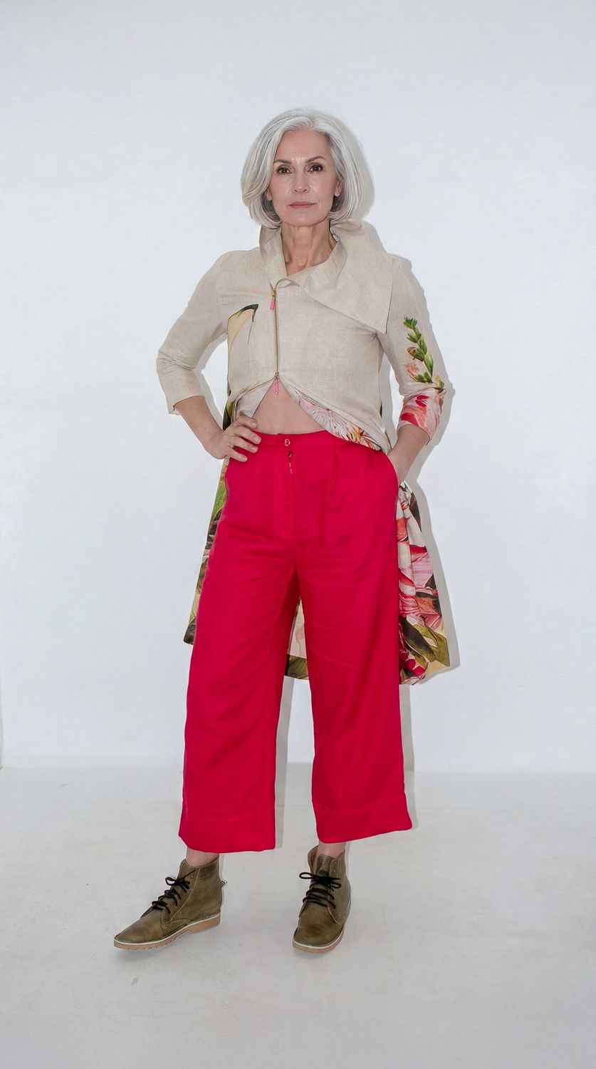 Zohi Pants, Colour: Cerise Pink, Size: 1