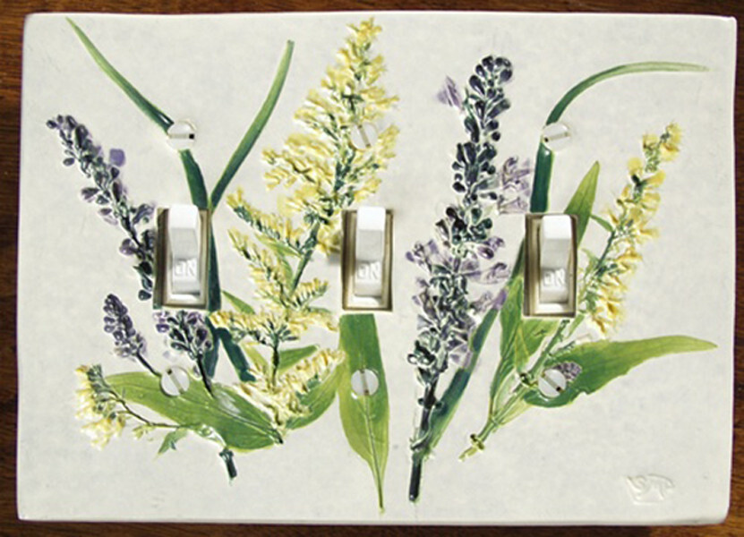 Switch Triple &amp; 6 Screws Goldenrod Salvia