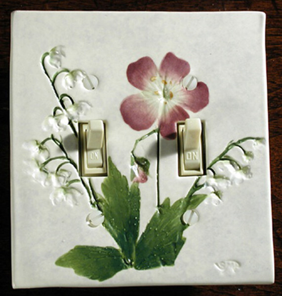Switch Double &amp; 4 Screws Wild Geranium