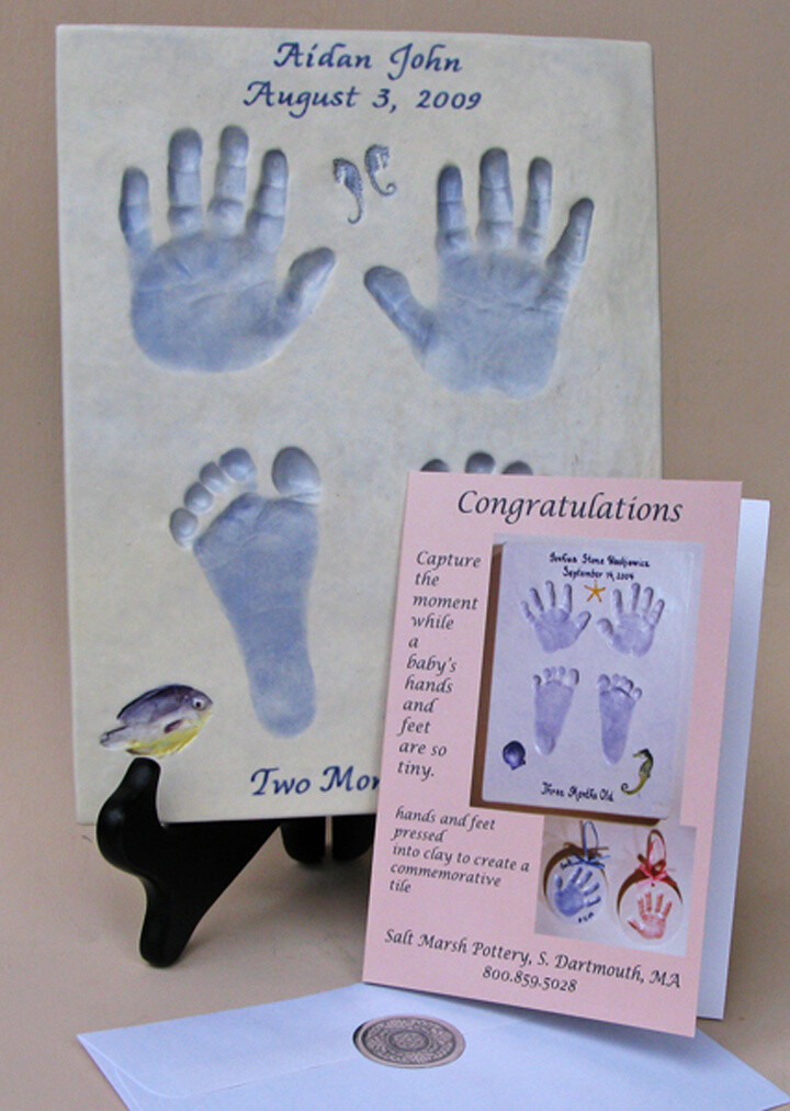 Gift Certificate for 09" Baby Print, 0 - 6 Months