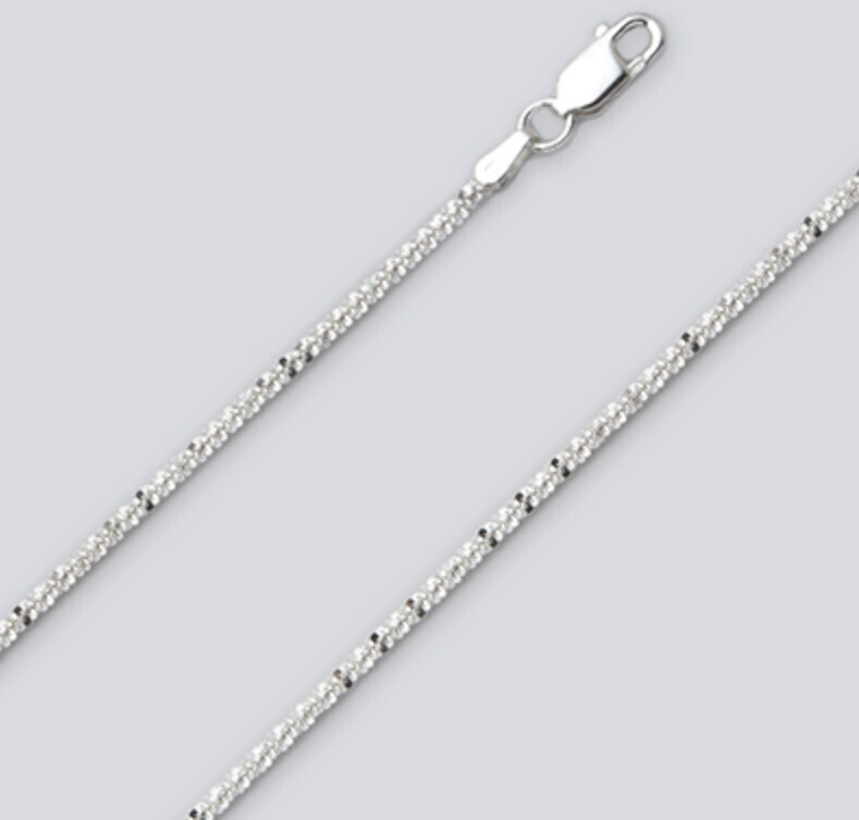 SS 1.8MM DIA CUT TWT CHAIN, Size: 16&quot;