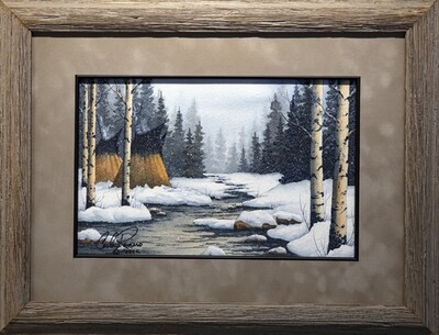 CONEJOS RIVER CAMP 14" x 17.5"