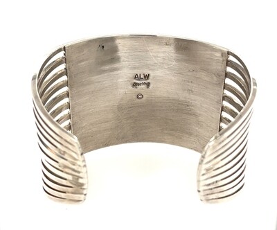 SILVER BRACELET ZUNI - ANSON &amp; LETICIA WALLACE