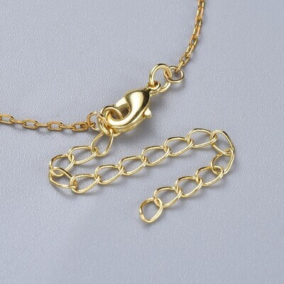 BRASS NECKLACE KAN78