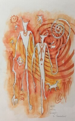 &quot;GENERATION&quot; watercolor