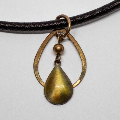 COPPER PATINA NECKLACE KAN79