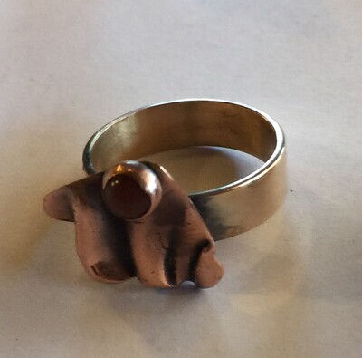 COPPER ARROYO RING KAR005-8
