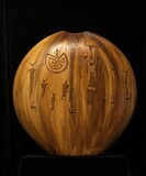 &quot;NAVAJO TEACHINGS&quot; Petroglyph Pottery 16x15