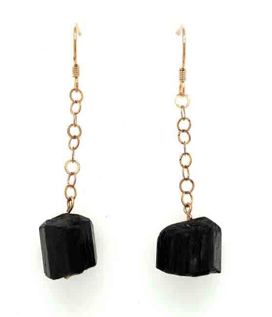 BRONZE TOURMALINE EARRINGS KAE33