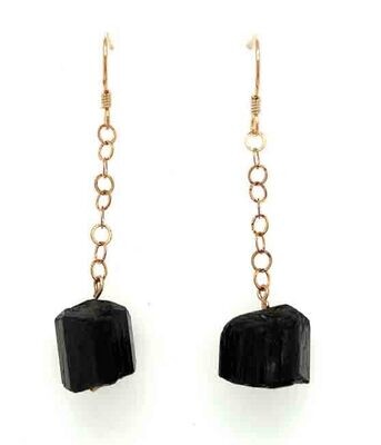 BRONZE TOURMALINE EARRINGS KAE33
